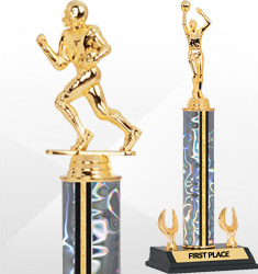 Silver Holographic Trophies