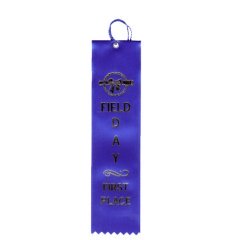2" x 8" Field Day First Place Ribbon