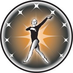 Female Gymnast Emblem