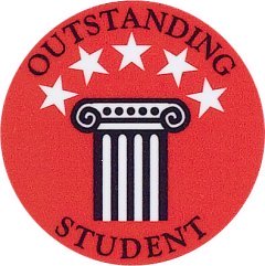 Outstanding Student Scholastic Emblem
