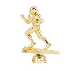 Male All Star Football Gold Trophy Figure
