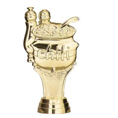 Chili Pot Gold Trophy Figure