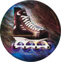 In Line Skate Holographic Emblem - HG 28