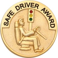 Safe Driver Recognition Pin 