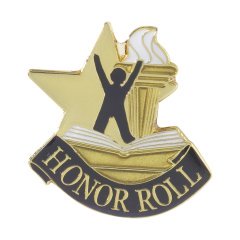 Honor Roll Recognition Pin with Box