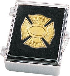 Fire Dept. Recognition Pin with Box