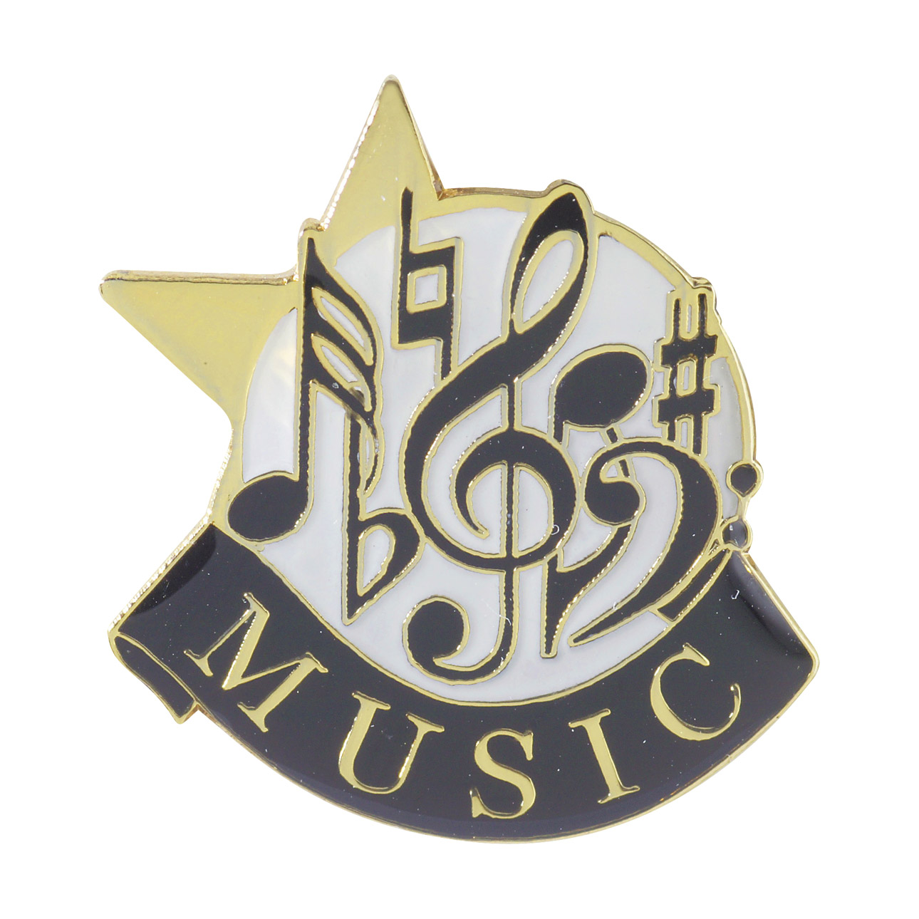 Music Recognition Pin with Box 