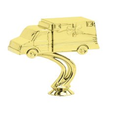 Ambulance Gold Trophy Figure