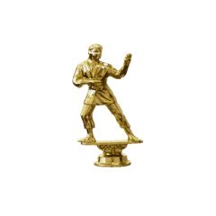 Karate Standing Male Gold Trophy Figure