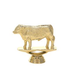Hereford Steer Gold Trophy Figure