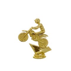 Dirt Bike Gold Trophy Figure