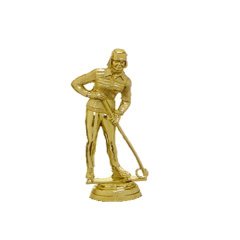 Ringette Gold Trophy Figure
