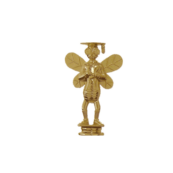 Knowledge Bee Gold Trophy Figure