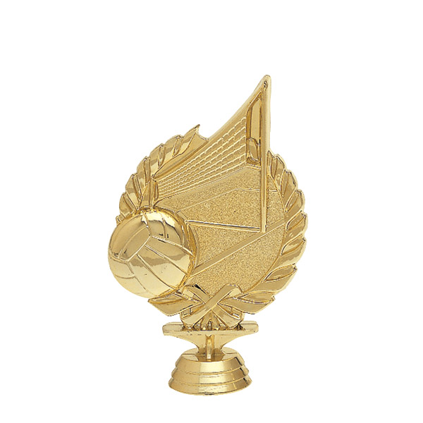 Volleyball 3-D Gold Trophy Figure